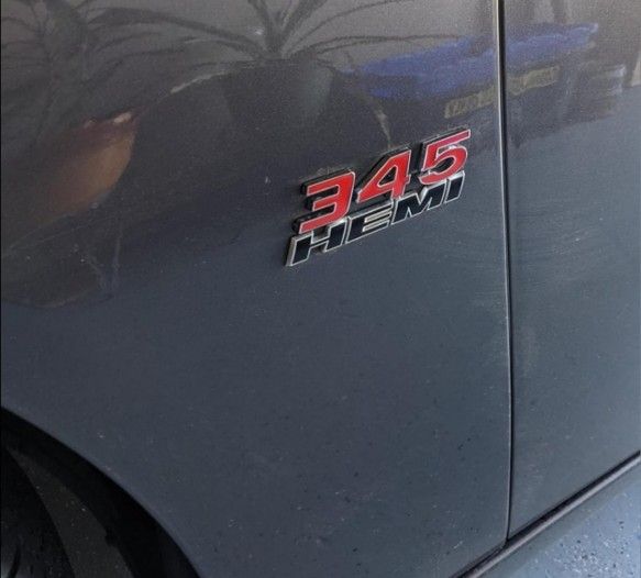 345 Hemi Badge Emblem Adhesive Back SEE ALL PICS Are SOLD SEPARATELY SHIPPING AVAILABLE