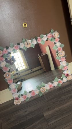 Custom Flower Mirror