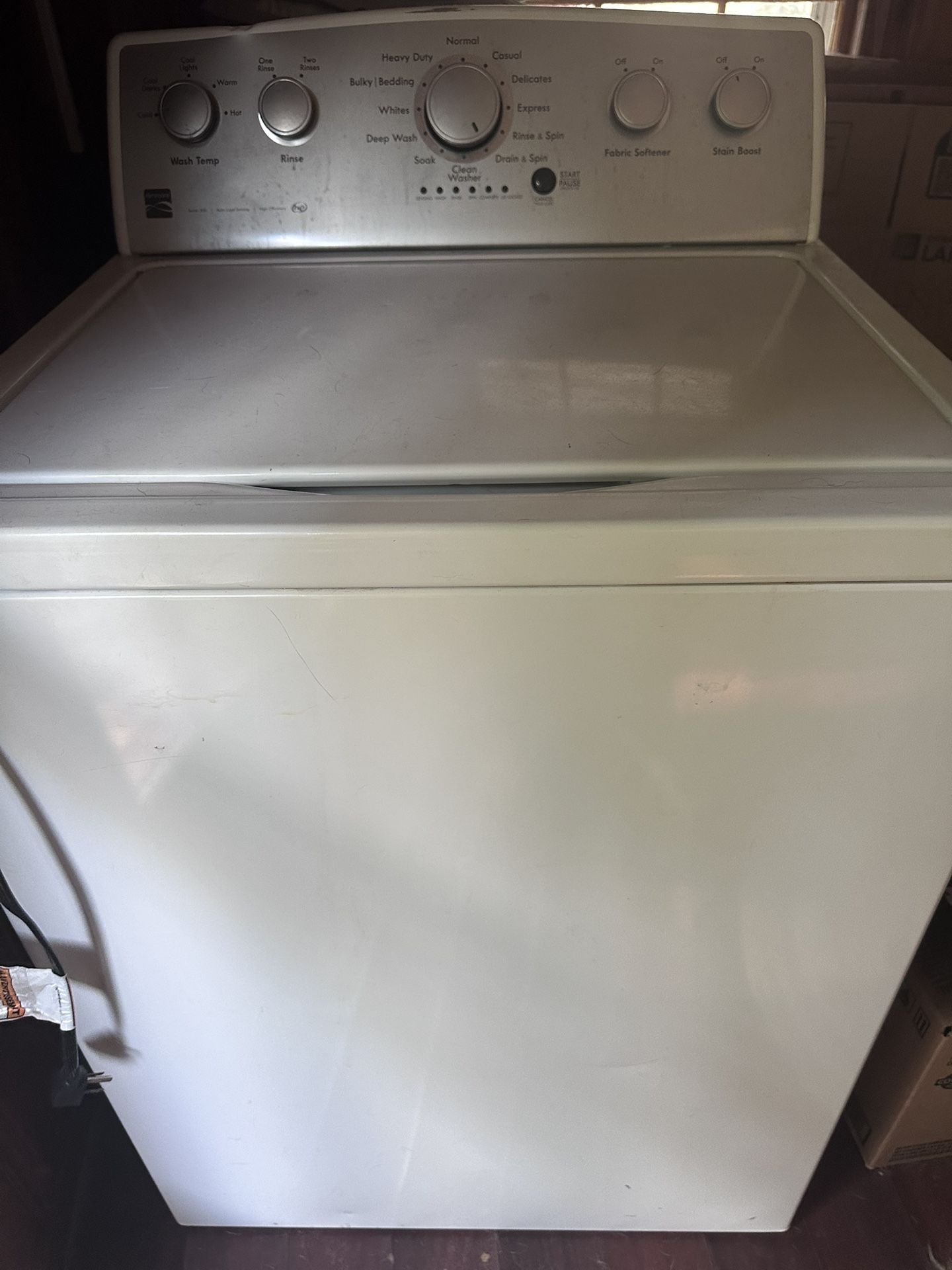 Washer and Dryer