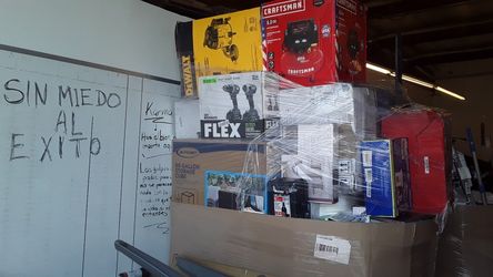Super Mix miscellaneous Home depot And Lowe's Tools Pallets 