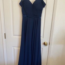 Navy Blue Formal Dress Size XS