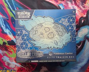 Pokemon Center Stellar Crown Elite Trainer Boxed SEALED