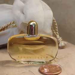 Vintage  PERRY ELLIS  For Women Miniature .14 oz/ 4 ml Splash