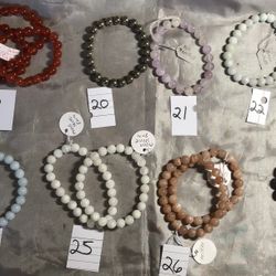 Gemstone crystal Assorted Bracelets 