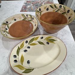 Mediterranean Style Serveware
