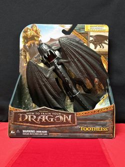 🐲How to Train Your Dragon, Toothless Action Figure [with Moving Wings]