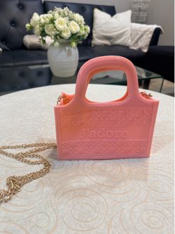 Pink Mini Jelly Crossbody Bag – Cute & Stylish