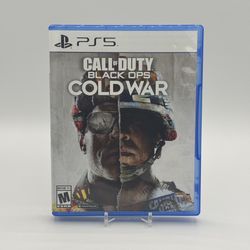 Call Of Duty Black Ops Cold War For Playstation 5 CIB, Tested And Working