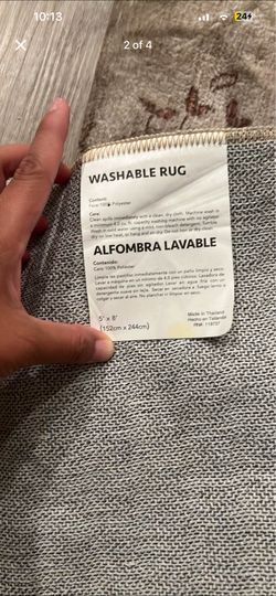 Washable rug