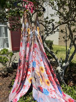Beautiful Maxi Summer Dress- One Size Fits All