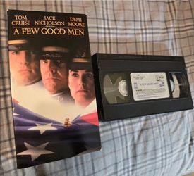 A FEW GOOD MEN...VHS Tape Tom Cruise, Jack Nicholson, Demi Moore