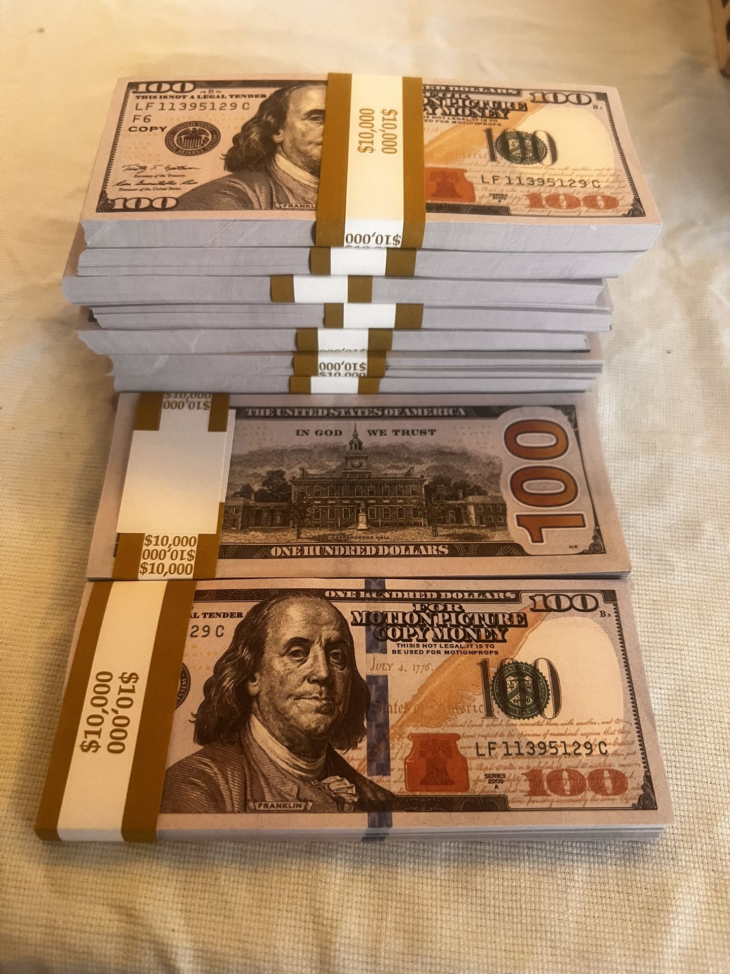 Hollywood Prop Money Fake
