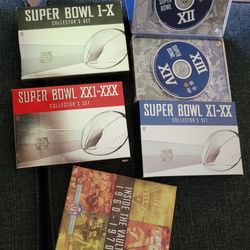 NFL Super Bowl DVD Collection (Volumes I–XXX) + Bonus Vault DVD (OFFERS WELCOME)