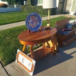 Antique Wood occasional, Foyer, Entry Table