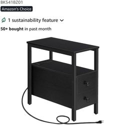 End Table With Drawers