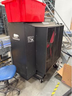 Portable commercial grade fan+cooler