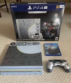 PS4 Pro 1TB God of War Limited Edition Bundle