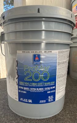 White Paint Semigloss 