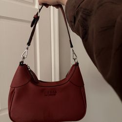 GUESS Red Shoulder Bag