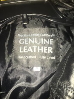 Leather jacket