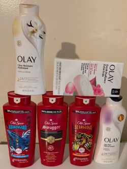 Old spice/ Olay body wash bundle