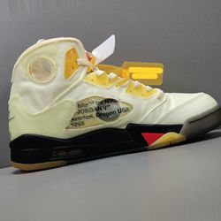 Jordan 5 Off White Sail 50