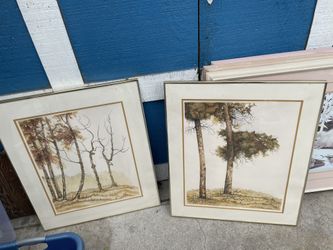 Tree Paintings (2)