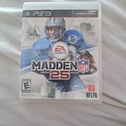 Ps3  MADDEN 25