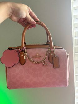Coach Pink Powder Rowan