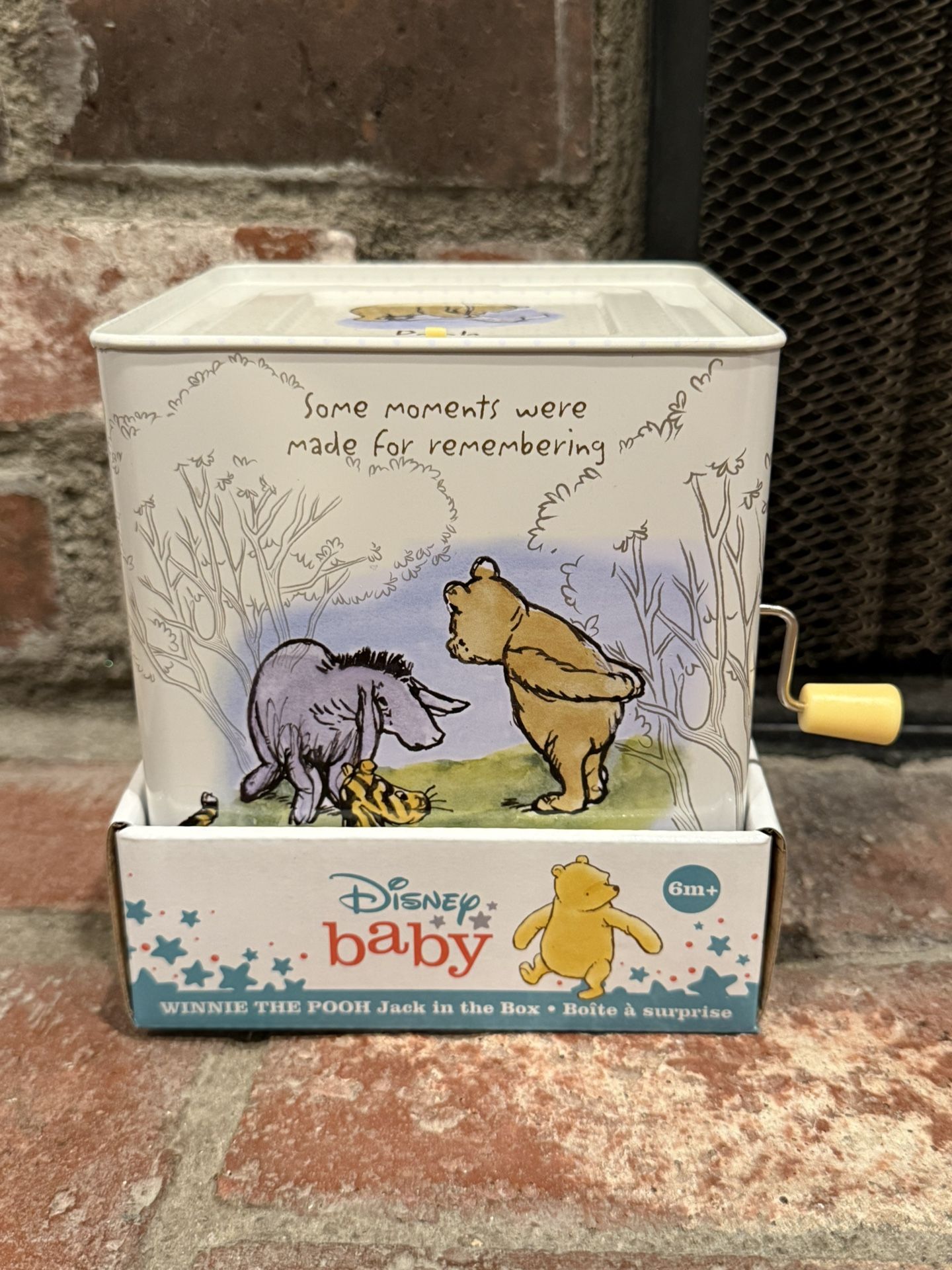 Disney Baby Classic Musical Winnie The Pooh Jack-in-The-Box