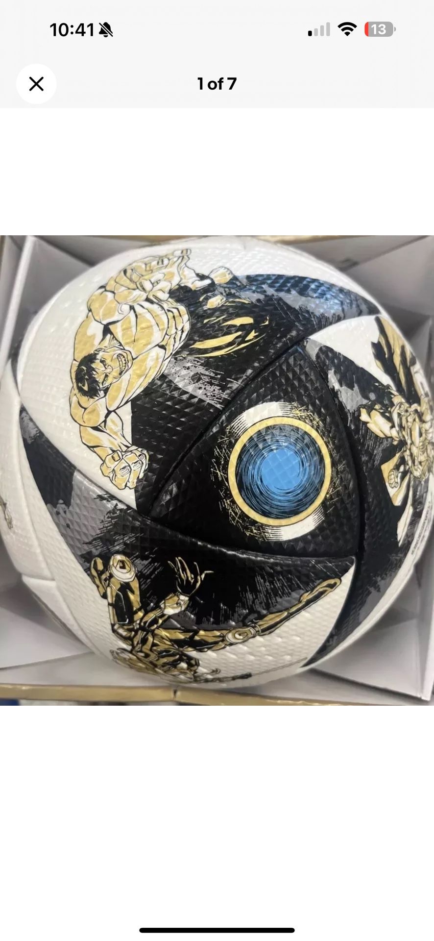 Adidas Marvel MLS All Star Game Pro Official Match Ball (IA1014 - Main Image
