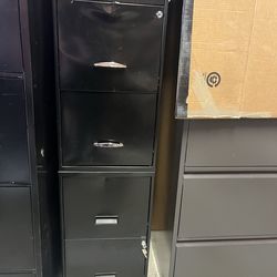 5-Drawer Metal Filing Cabinet with Key -