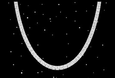 Diamond necklace tennis chain
