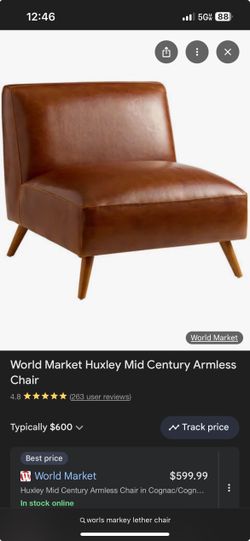 World market chair
