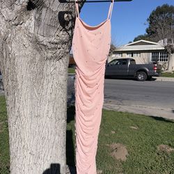 Pink pearl dress only wore once small