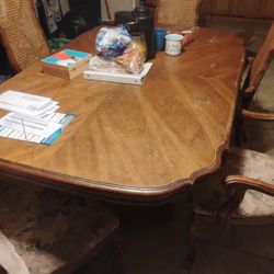 Table And 6 Chairs