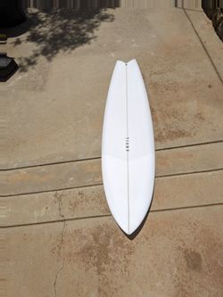 6'10" Quad Fin ANVIL Mid Length Fish Surfboard Similar to Seaside and Beyond New