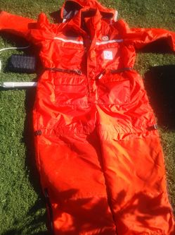 Coast Guard Arctic Life Preserver. XXXL