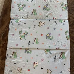 New 27 x 38” infant travel play Matt