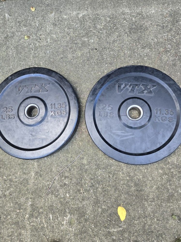 VTX 25lb Bumper Plates 