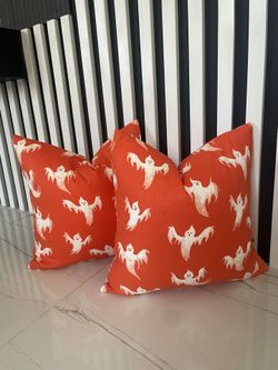 Ghost Pillows , Halloween Pillows