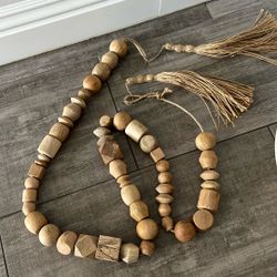 Studio McGee Wood Bead Garland