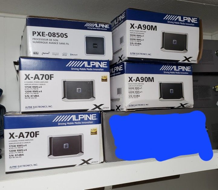 Apline Amps And DSP