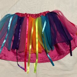 Spirit Halloween Rainbow Tutu - One Size Fits Most