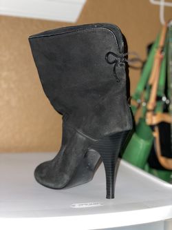 Cute black booties