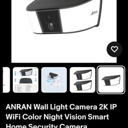 Anran wifi solar light camera