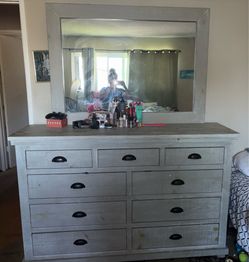 Dresser w/Mirror and Chest