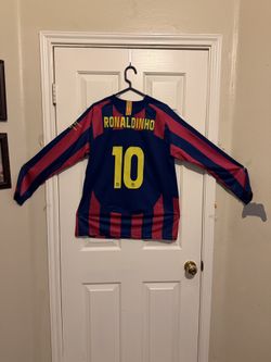 Ronaldinho Long Sleeve Jersey Barca