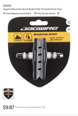 Jagwire Brake Pads Box With 15 Pairs 