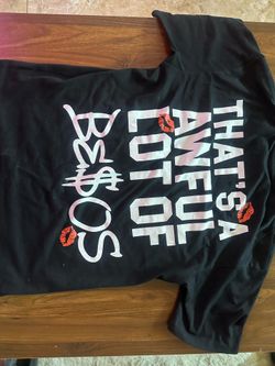 Alocs awful lot of cough syrup shirt